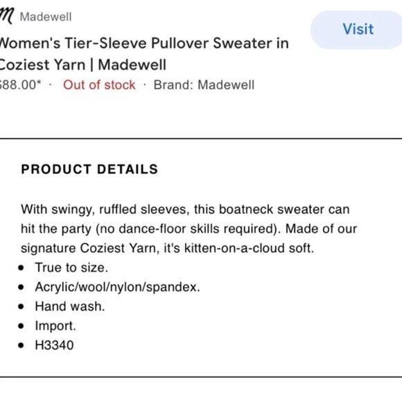 Tier-Sleeve Pullover Sweater in Coziest Yarn - Picture 4 of 8